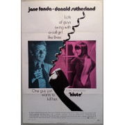 Klute - Original 1971 U.S.A. Warner Bros 27" x 41" One Sheet Klute - Original 1971 U.S.A. Warner Bros 27" x 41" One Sheet